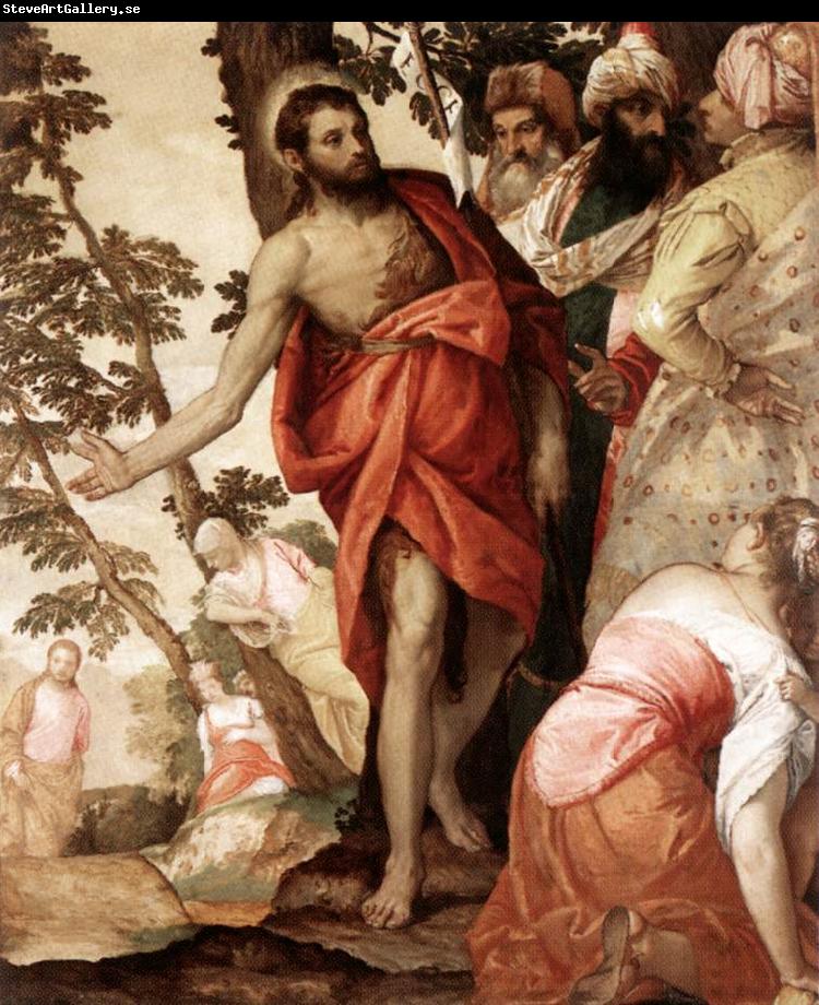 VERONESE (Paolo Caliari) St John the Baptist Preaching  wr